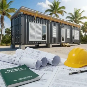 Are container homes legal in Florida with hurricane codes